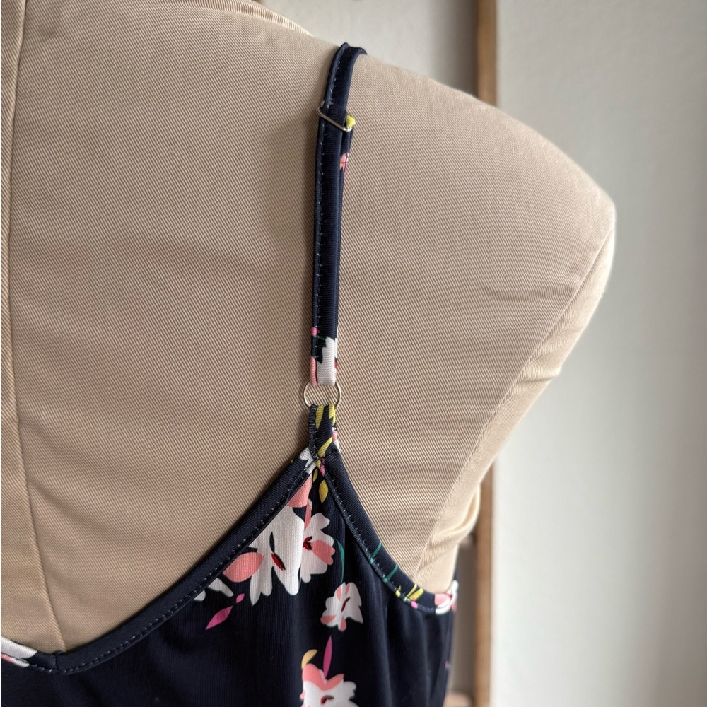 Ouges Women's Summer Spaghetti Strap V-Neck Flora… - image 8